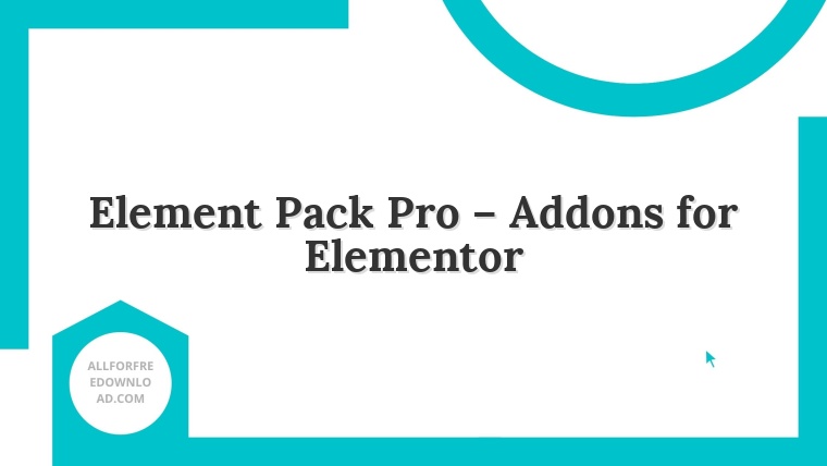 Element Pack Pro – Addons for Elementor