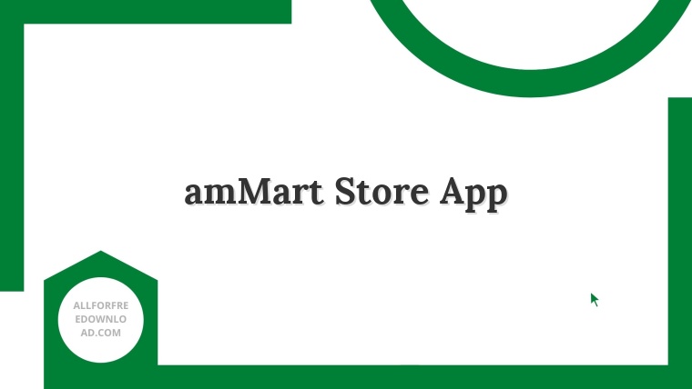 amMart Store App