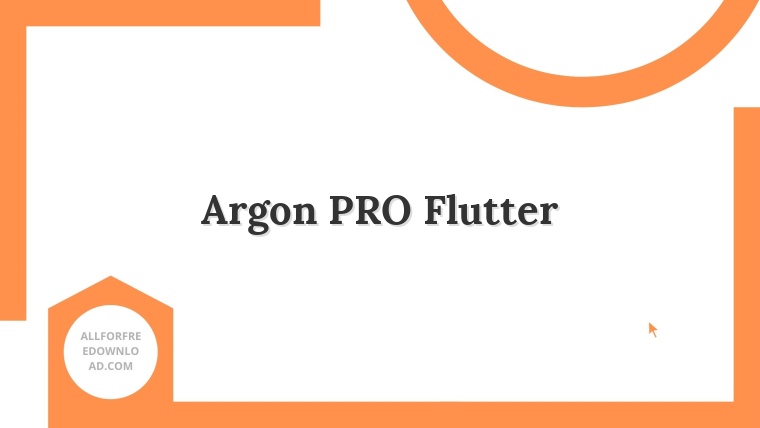 Argon PRO Flutter