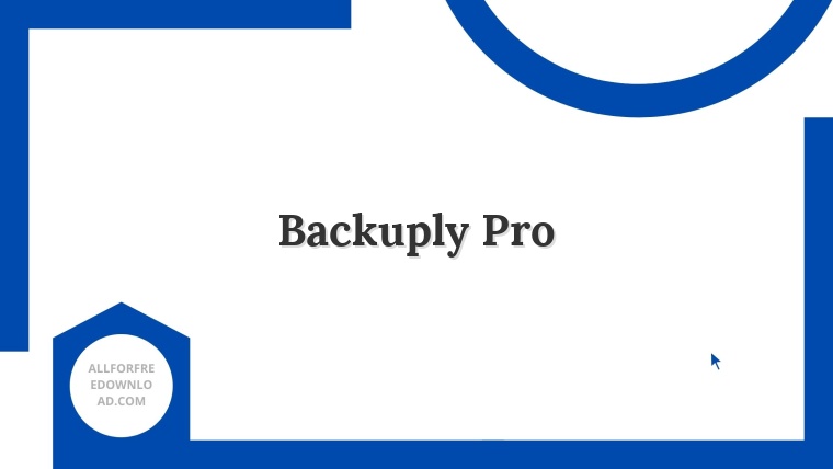Backuply Pro