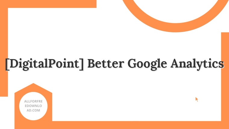 [DigitalPoint] Better Google Analytics