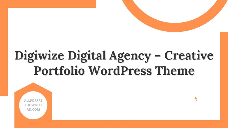Digiwize Digital Agency – Creative Portfolio WordPress Theme