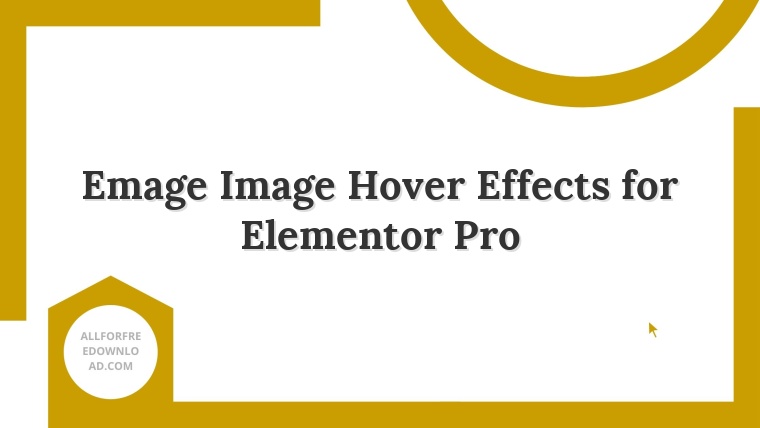 Emage Image Hover Effects for Elementor Pro