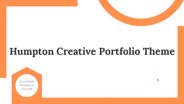 Humpton Creative Portfolio Theme