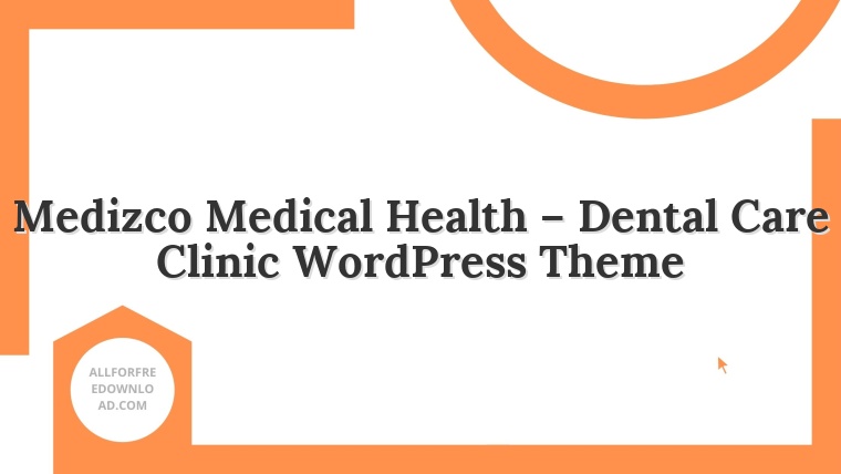 Medizco Medical Health – Dental Care Clinic WordPress Theme