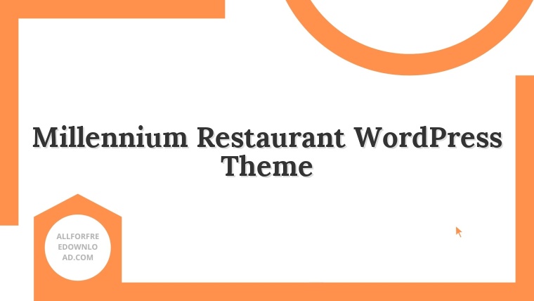 Millennium Restaurant WordPress Theme