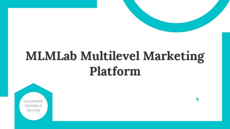 MLMLab Multilevel Marketing Platform
