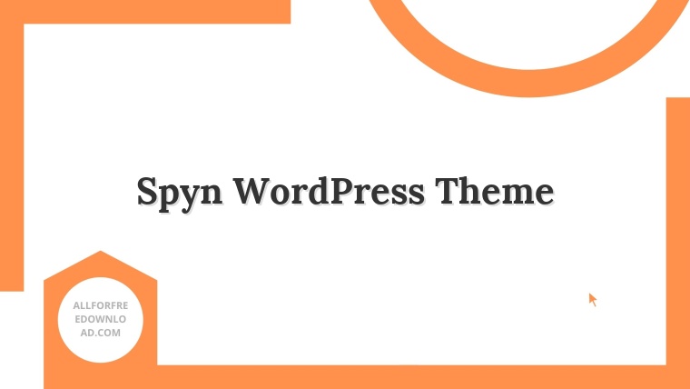 Spyn WordPress Theme