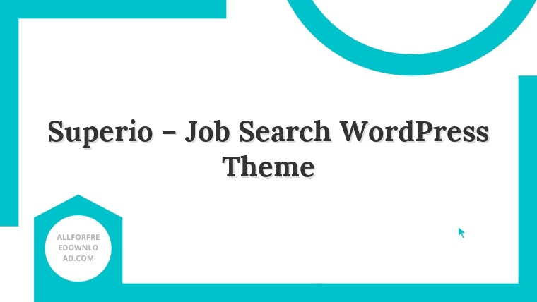 Superio – Job Search WordPress Theme