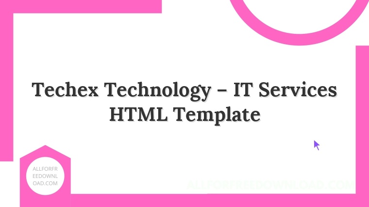 Techex Technology – IT Services HTML Template