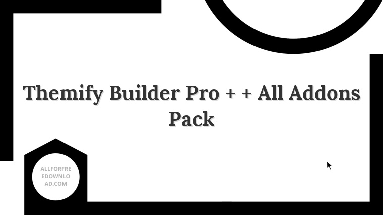 Themify Builder Pro + + All Addons Pack