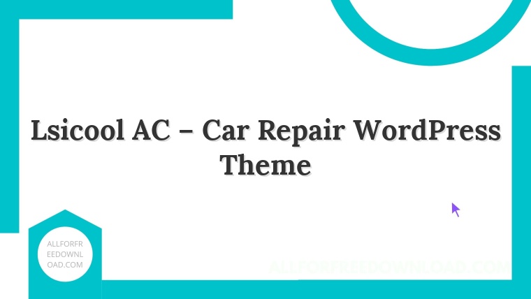 Lsicool AC – Car Repair WordPress Theme