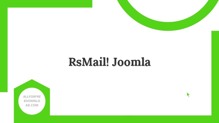 RsMail! Joomla