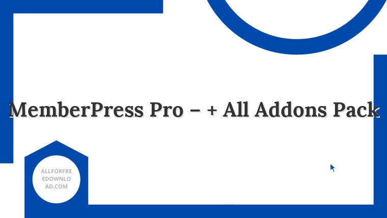 MemberPress Pro – + All Addons Pack
