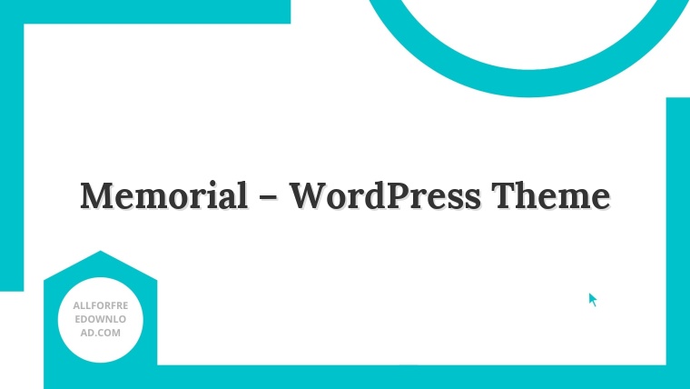Memorial – WordPress Theme