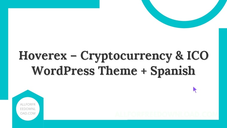 Hoverex – Cryptocurrency & ICO WordPress Theme + Spanish