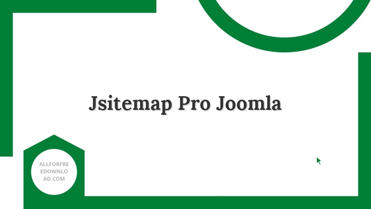 Jsitemap Pro Joomla
