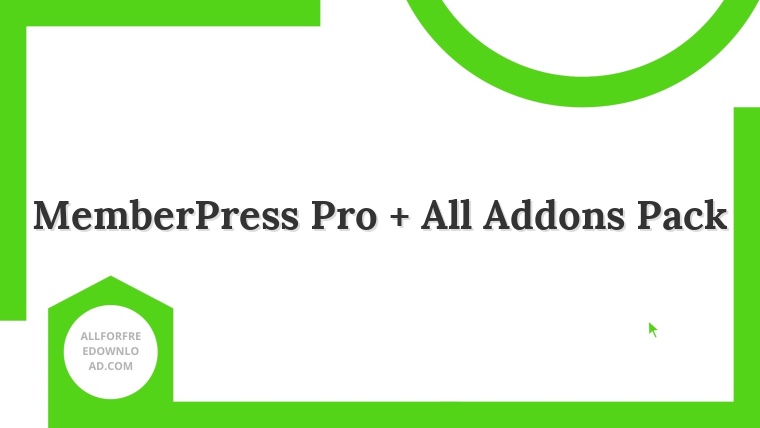 MemberPress Pro + All Addons Pack