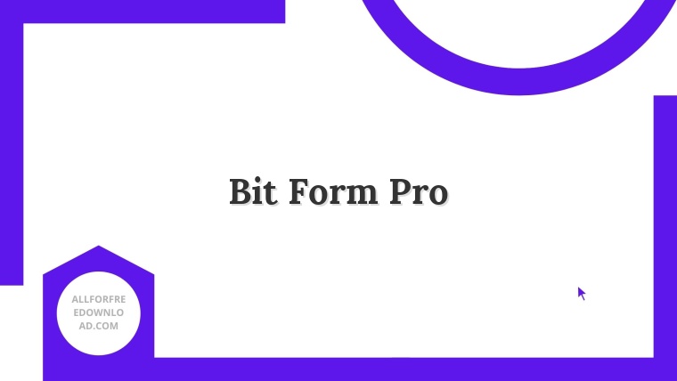 Bit Form Pro